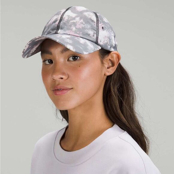 Lululemon NWT Women's Baller Hat Cap Pink and Gray Water Repellant One Size - Picture 1 of 8
